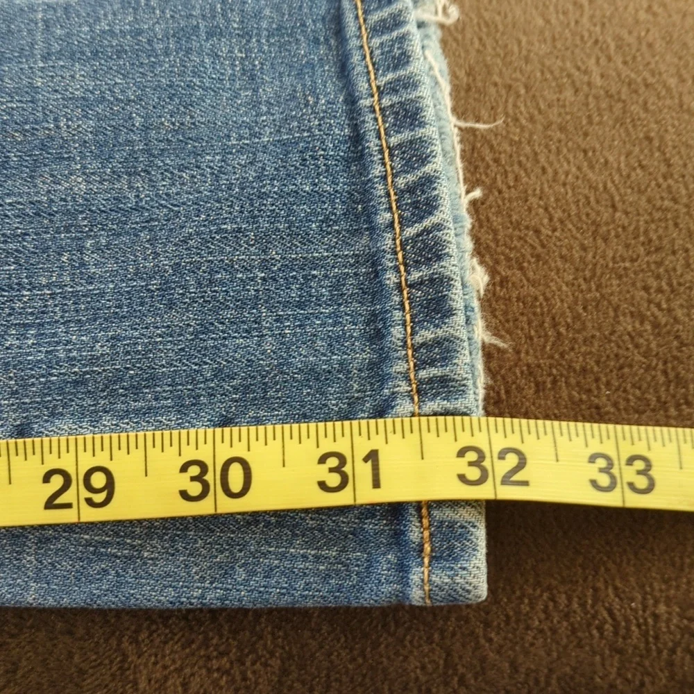 Citizens Of Humanity Y2K Ingrid #002 Stretch Low Rise Flare Jeans Size 28